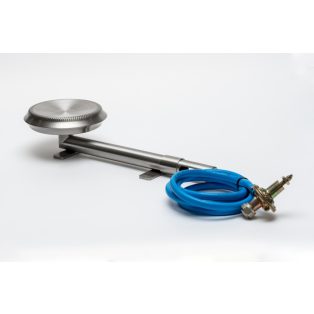 Gázégő nyomásszabályzóval (rozsdamentes)