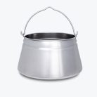 Halfőző bogrács - rozsdamentes - 10 literes