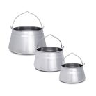 Halfőző bogrács - rozsdamentes - 16 literes